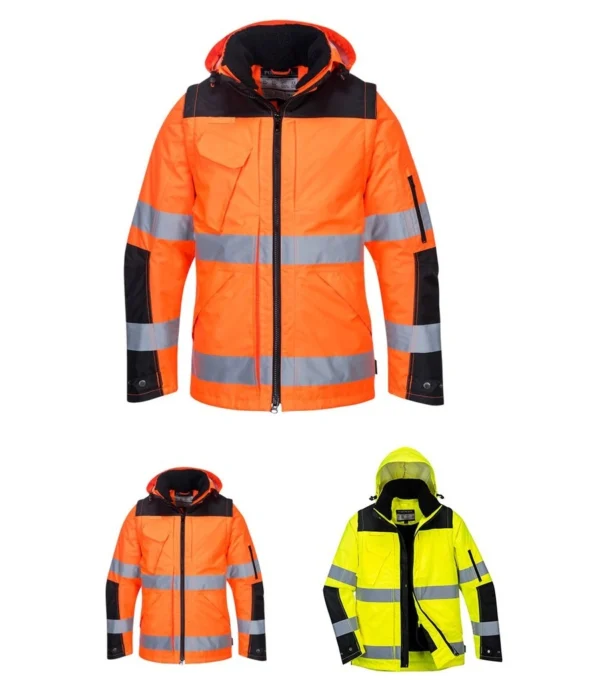 C469 Portwest Pro Hi Vis 3 in 1 Jacket